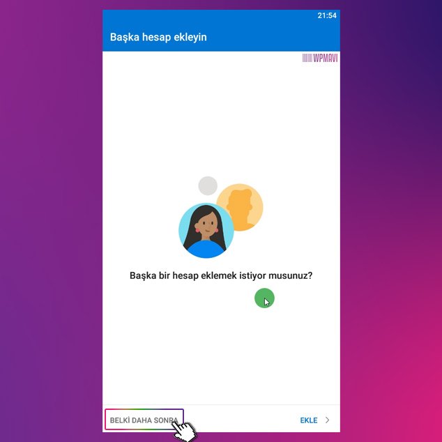 outlook mobil entegrasyonunu tamamlama adımı