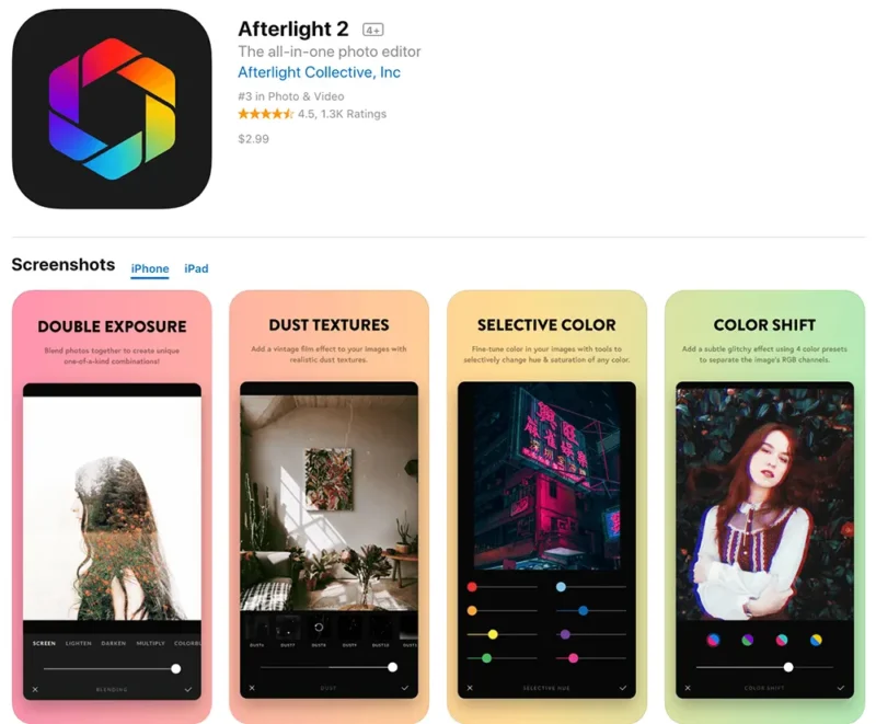 Afterlight — Photo Editor