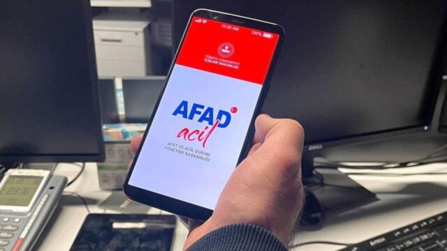 Doğal afetlere karşı AFAD Acil Çağrı uygulaması yayınlandı