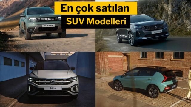 Türkiye’de en çok satılan sıfır kilometre SUV modelleri! [Temmuz 2023]